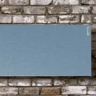 مدفأة كهربائية حتى 1400 واط من مسحوق الرخام الإيطالي - Texturee Viadurini