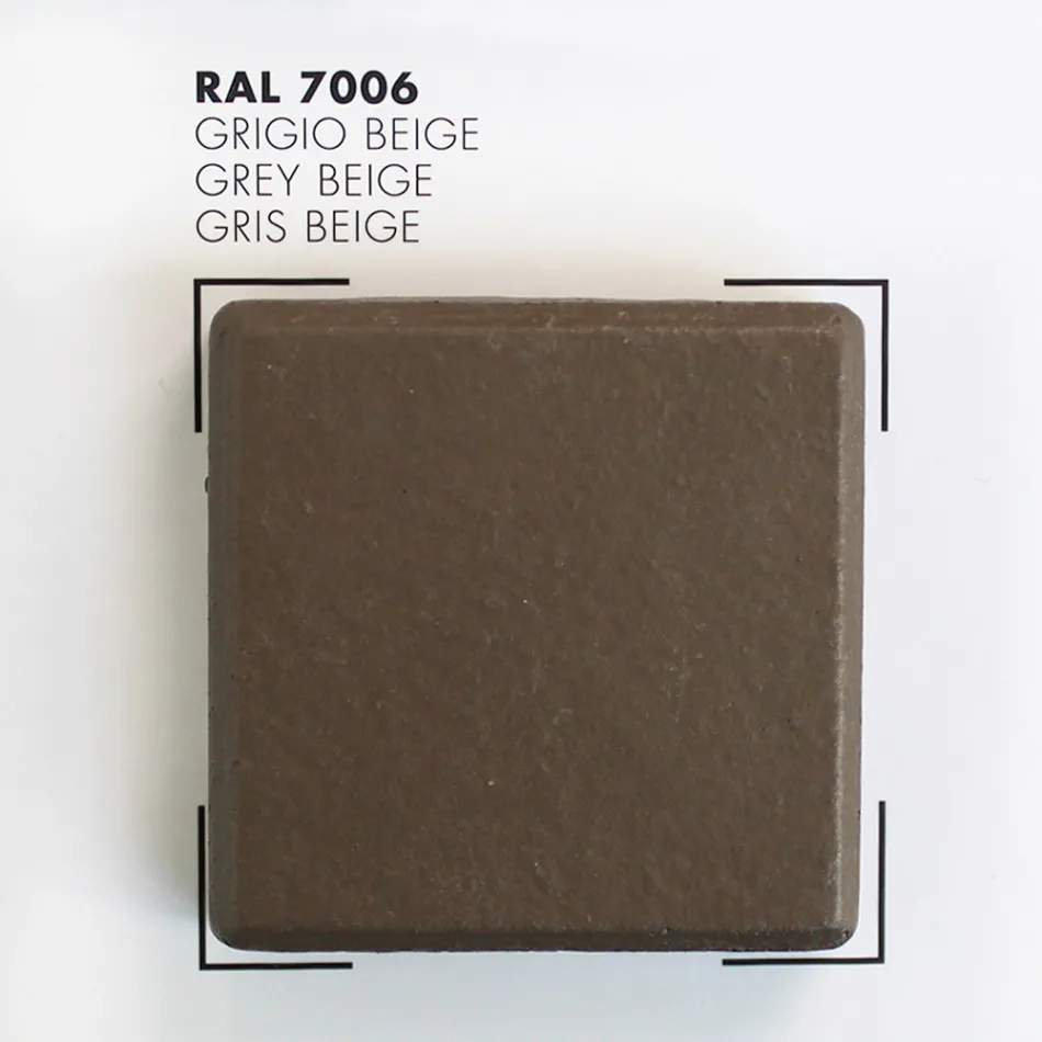 مدفأة كهربائية حتى 1400 واط من مسحوق الرخام الإيطالي - Texturee Viadurini