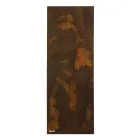 مدفأة كهربائية من مسحوق الرخام الإيطالي بتأثير كورتن - خطوط Viadurini