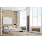 مدفأة كهربائية من مسحوق الرخام الإيطالي حتى 1000 واط - Stilee Viadurini