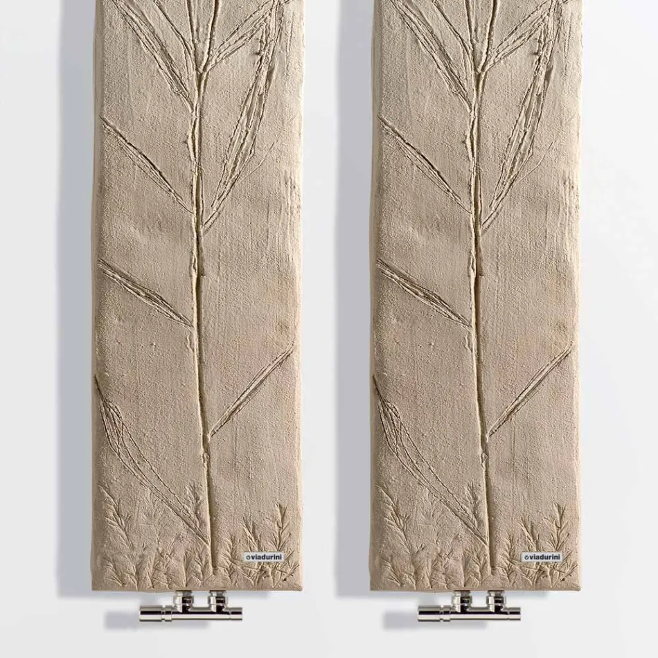 مدفأة كهربائية من مسحوق الرخام الإيطالي بقوة 350 واط - Naturae Viadurini