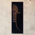 مدفأة كهربائية من مسحوق الرخام المعاد تدويره صنع في إيطاليا - البندقية Viadurini