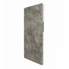 مدفأة كهربائية من الزجاج المقسّى مع لمسة نهائية من حجر جوني Viadurini