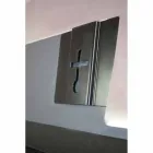 مدفأة كهربائية من الزجاج المقسّى مع لمسة نهائية من حجر جوني Viadurini