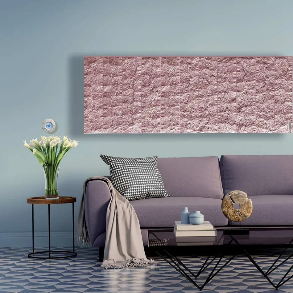 مشعاع هجين حتى 1400 وات من مسحوق الرخام الإيطالي - تيرا Viadurini