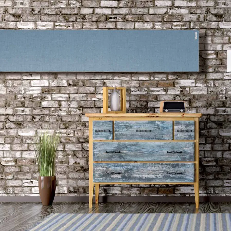 مشعاع هجين من مسحوق الرخام الإيطالي مع منظم حرارة - Texturee Viadurini