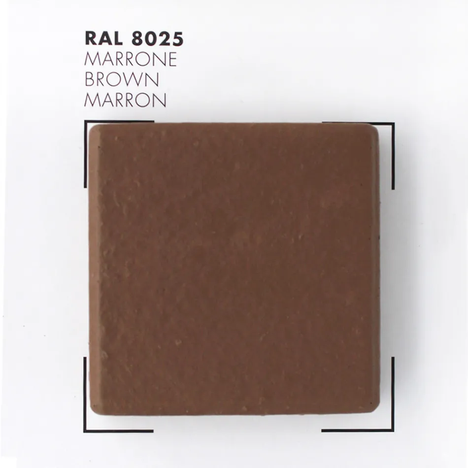 مشعاع هجين من مسحوق الرخام الإيطالي مع منظم حرارة - Texturee Viadurini