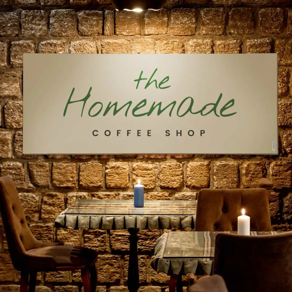 مشعاع هجين قابل للتخصيص من مسحوق الرخام صنع في إيطاليا - Lineep Viadurini