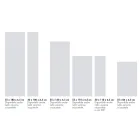 مشعاع هجين قابل للتخصيص من مسحوق الرخام صنع في إيطاليا - Lineep Viadurini