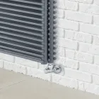 مشعاع هيدروليكي من الفولاذ مع مقطع ثلاثي من عناصر مصنوعة في إيطاليا - سيامبيلا Viadurini