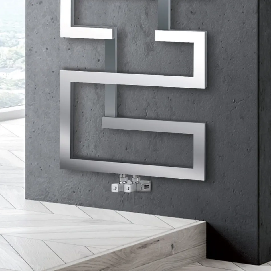 مشعاع هيدروليكي مصنوع من الفولاذ المقاوم للصدأ صنع في إيطاليا - فرن Viadurini