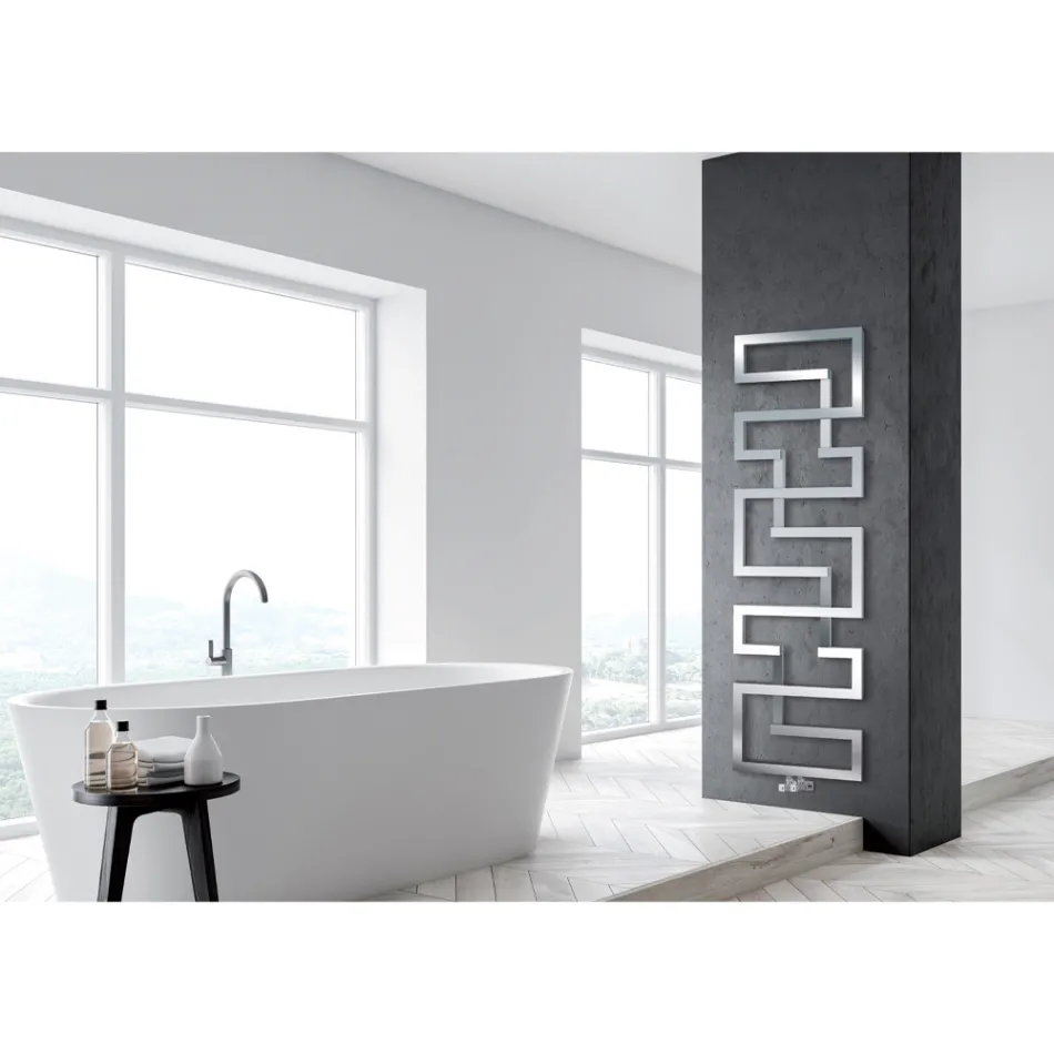 مشعاع هيدروليكي مصنوع من الفولاذ المقاوم للصدأ صنع في إيطاليا - فرن Viadurini