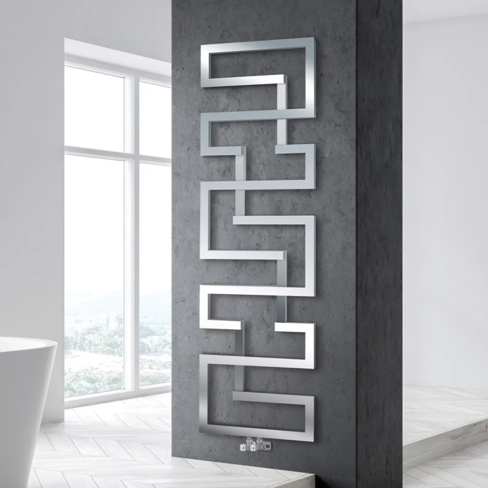 مشعاع هيدروليكي مصنوع من الفولاذ المقاوم للصدأ صنع في إيطاليا - فرن Viadurini