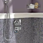 ترموستات دش مدمج بتصميم عتيق مصنوع من النحاس في إيطاليا - إليسيا Viadurini