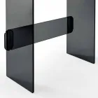 طاولة مكياج مع مرآة ودرج زجاجي - 3 تشطيبات - سالفي Viadurini