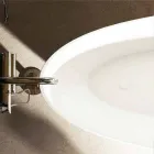 حوض استحمام بيضاوي قائم بذاته بتصميم إيطالي ألبينجا Viadurini