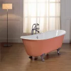bathtub in cast iron with Melissa feet Viadurini