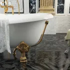 حوض استحمام قائم بذاته بتصميم كلاسيكي مصنوع في إيطاليا، فريجونا Viadurini