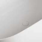 حوض استحمام قائم بذاته، صنع في إيطاليا، بسطح صلب - فلو Viadurini