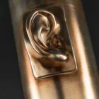 مزهرية حرفية طويلة من السيراميك الملون مصنوعة في إيطاليا - مونتي Viadurini