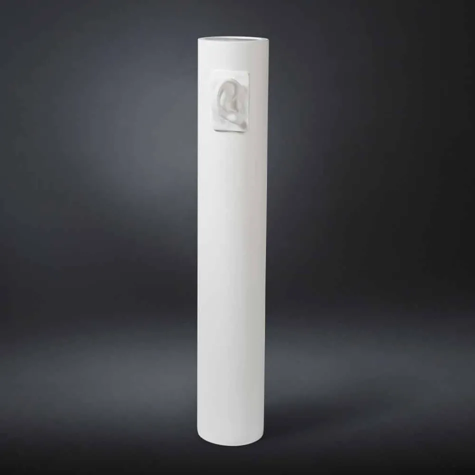 مزهرية حرفية طويلة من السيراميك الملون مصنوعة في إيطاليا - مونتي Viadurini