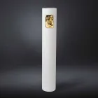 مزهرية حرفية طويلة من السيراميك الملون مصنوعة في إيطاليا - مونتي Viadurini