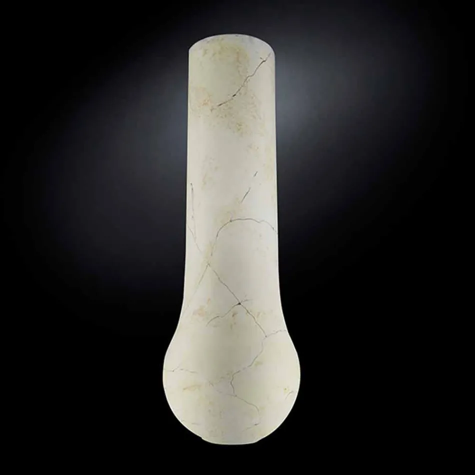 مزهرية داخلية طويلة من البولي إيثيلين الملون، صنع في إيطاليا - ليبانتو Viadurini