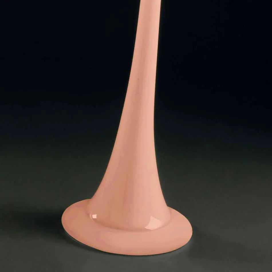 مزهرية داخلية طويلة من الزجاج الملون بتصميم عصري، صنع في إيطاليا - إلفيرو Viadurini