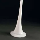 مزهرية داخلية طويلة من الزجاج الملون بتصميم عصري، صنع في إيطاليا - إلفيرو Viadurini