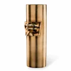 مزهرية زخرفية طويلة من السيراميك الملون مصنوعة يدويًا في إيطاليا - مونتي Viadurini