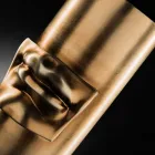 مزهرية زخرفية طويلة من السيراميك الملون مصنوعة يدويًا في إيطاليا - مونتي Viadurini