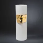 مزهرية زخرفية طويلة من السيراميك الملون مصنوعة يدويًا في إيطاليا - مونتي Viadurini