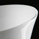 مزهرية زجاجية ملونة طويلة مزخرفة، صنع في إيطاليا - سنغافورة Viadurini