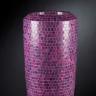 مزهرية زخرفية طويلة للديكور الداخلي مصنوعة من البولي إيثيلين في إيطاليا - كابوانو Viadurini