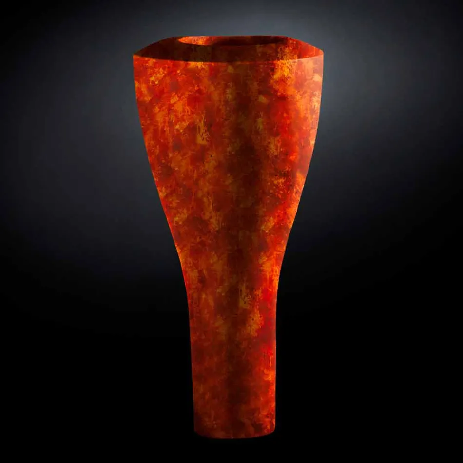 مزهرية بولي إيثيلين حديثة عالية الجودة مصنوعة في إيطاليا - تيموديو Viadurini