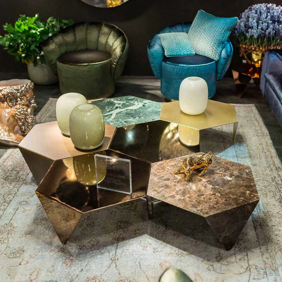 مزهرية زجاجية لامعة بيضاء أو رمادية مصنوعة يدويًا في إيطاليا - ماليندي Viadurini