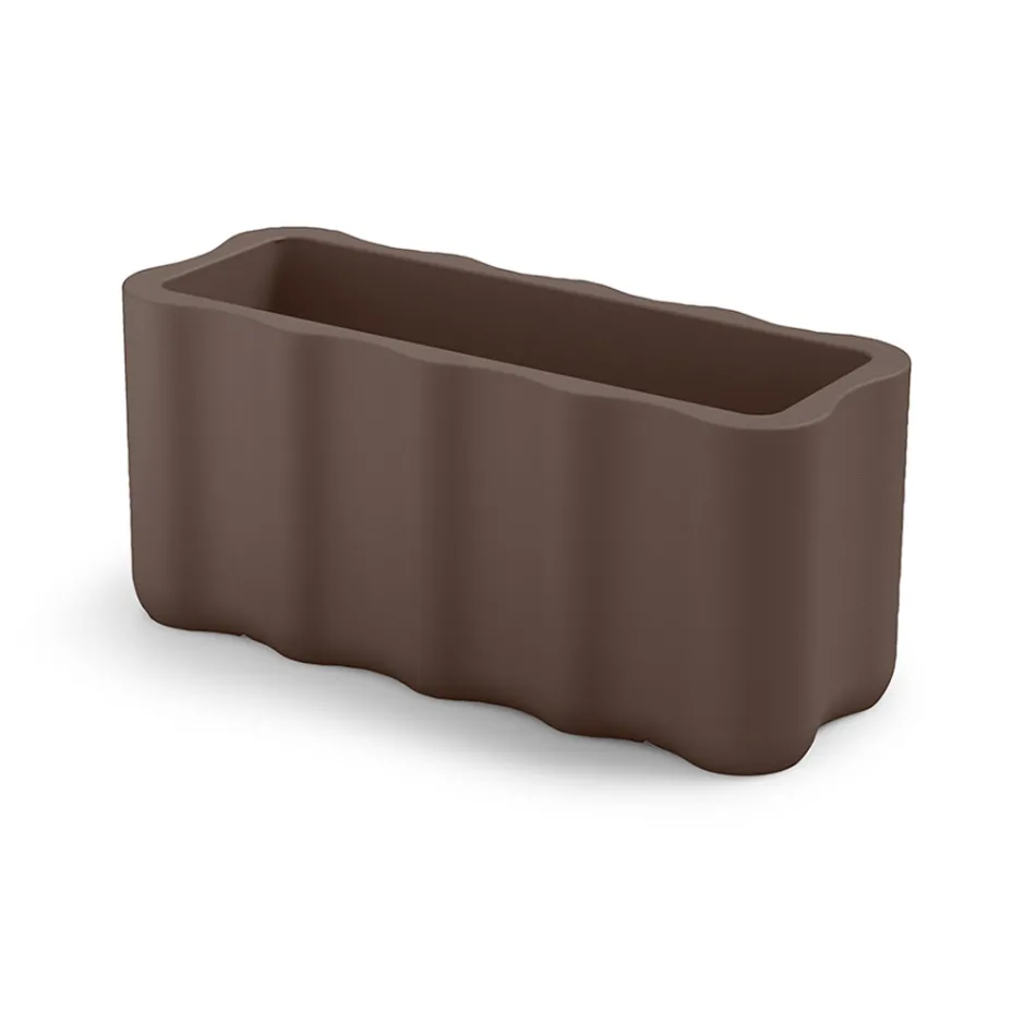 مزهرية خارجية من البولي إيثيلين الملون مصنوعة في إيطاليا - فوضوي Viadurini