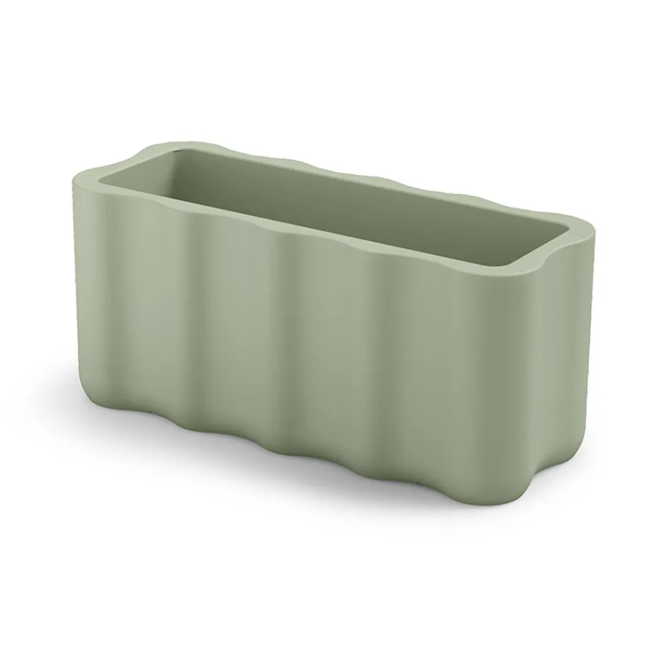 مزهرية خارجية من البولي إيثيلين الملون مصنوعة في إيطاليا - فوضوي Viadurini