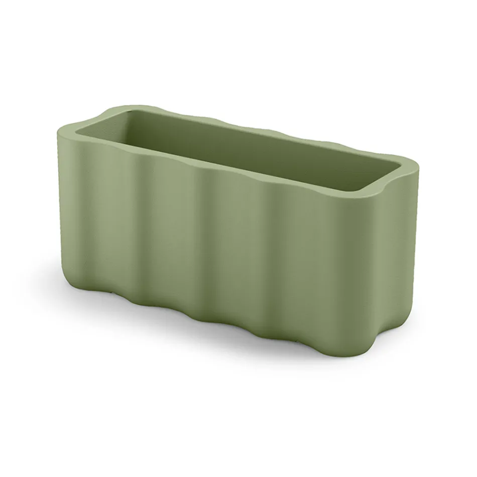 مزهرية خارجية من البولي إيثيلين الملون مصنوعة في إيطاليا - فوضوي Viadurini