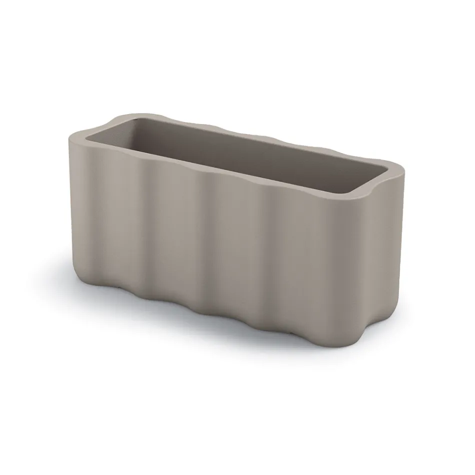 مزهرية خارجية من البولي إيثيلين الملون مصنوعة في إيطاليا - فوضوي Viadurini