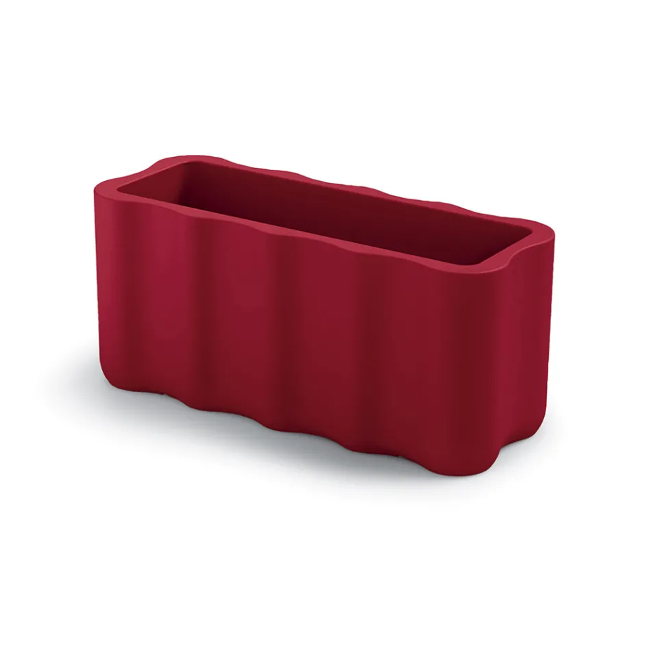 مزهرية خارجية من البولي إيثيلين الملون مصنوعة في إيطاليا - فوضوي Viadurini