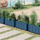 مزهرية خارجية من البولي إيثيلين الملون مصنوعة في إيطاليا - فوضوي Viadurini