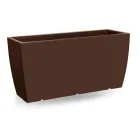 مزهرية خارجية مستطيلة من البولي إيثيلين، صنع في إيطاليا - ألبارون Viadurini