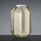 مزهرية داخلية من الزجاج المصقول مصنوعة يدويًا في إيطاليا - فلوك Viadurini