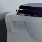 مزهرية أرضية بتصميم كلاسيكي، مثبتة على الحائط، مصنوعة من السيراميك الإيطالي - مروة Viadurini