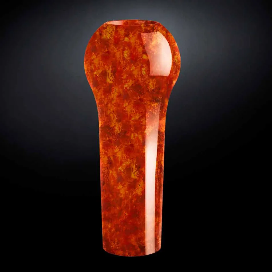 مزهرية زخرفية عالية الجودة مصنوعة من البولي إيثيلين بتصميم عصري، صنع في إيطاليا - تاكاجي Viadurini