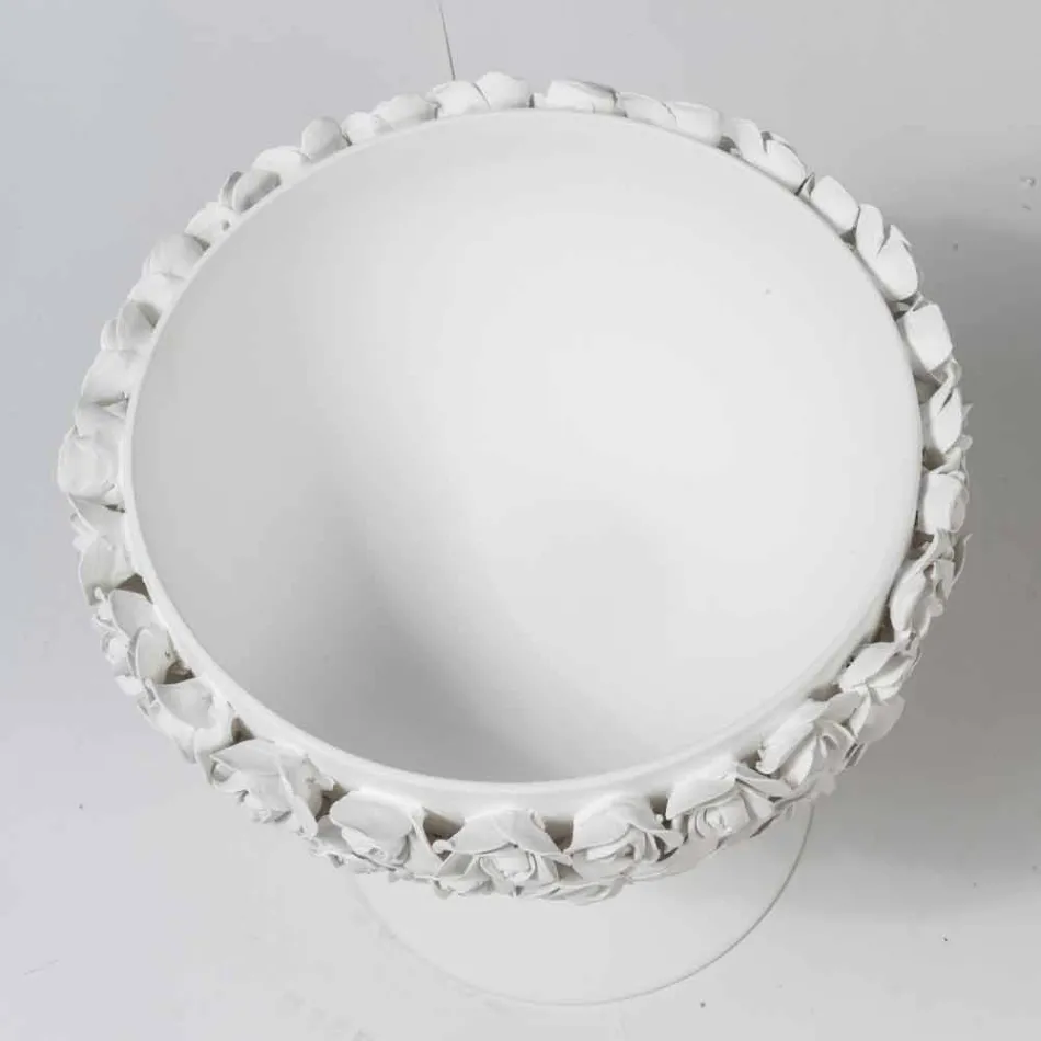 مزهرية ديكورية داخلية من سيراميك بيانا بزخرفة إيطالية - كامولي Viadurini