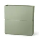 مزهرية ديكورية داخلية من البولي إيثيلين، مقاسين، صنع في إيطاليا - لامبو Viadurini