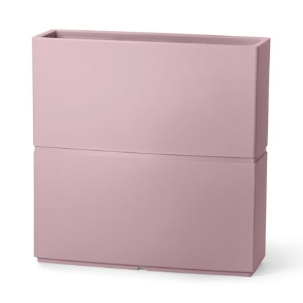 مزهرية ديكورية داخلية من البولي إيثيلين، مقاسين، صنع في إيطاليا - لامبو Viadurini