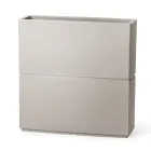 مزهرية ديكور داخلية من البولي إيثيلين، مقاسين، صنع في إيطاليا - لامبو Viadurini